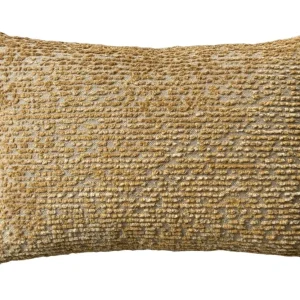 Sierkussen Odemira Oker | 60X60 Cm | Brons Interieur
