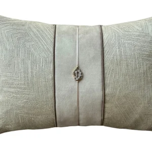 Sierkussen Obidos Stone | 45X30 Cm | Brons Interieur