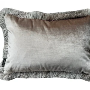 Sierkussen Venice Fringe | 45X30 Cm | Brons Interieur